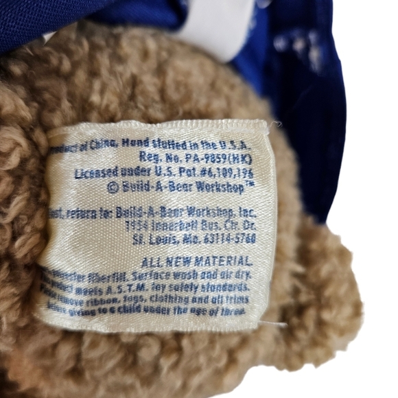 Build A Bear Fuzzy Teddy‎ Bear Cheerleader Plush Stuffed Animal - Picture 8 of 10